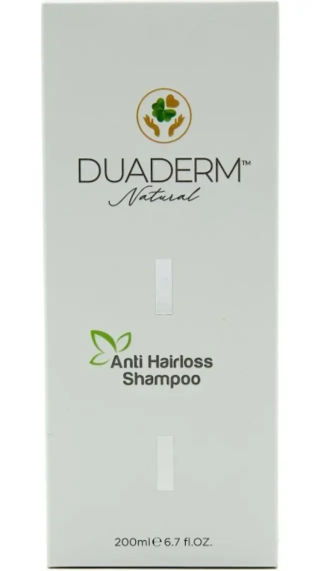 Duaderm Saç Dökülmesine Karşı Şampuan (Biotin, Pantenol, Doğal Özler) 200 ml