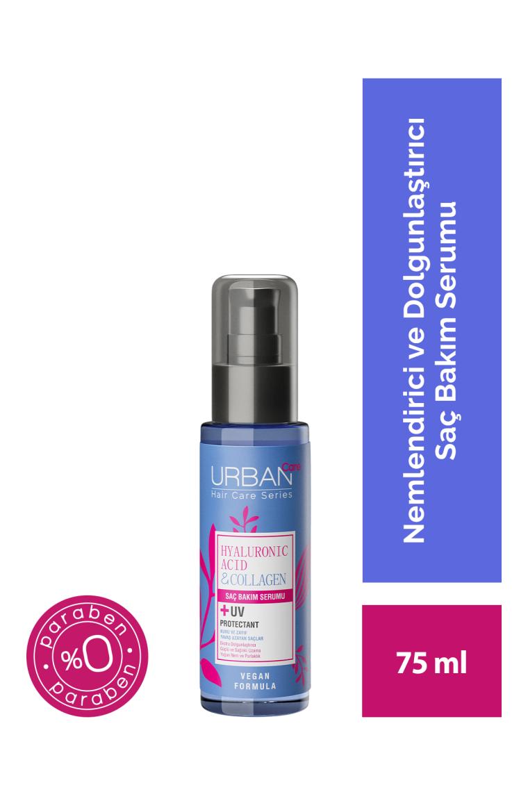 Hyaluronik Asit&Kolajen Kuru ve Cansız Saçlara Özel Saç Bakım Serumu-75ML-UV Koruma