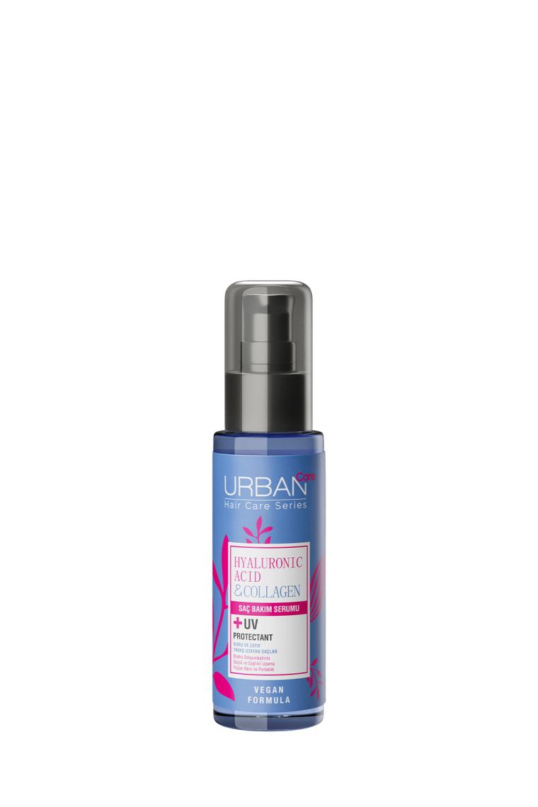 Hyaluronik Asit&Kolajen Kuru ve Cansız Saçlara Özel Saç Bakım Serumu-75ML-UV Koruma