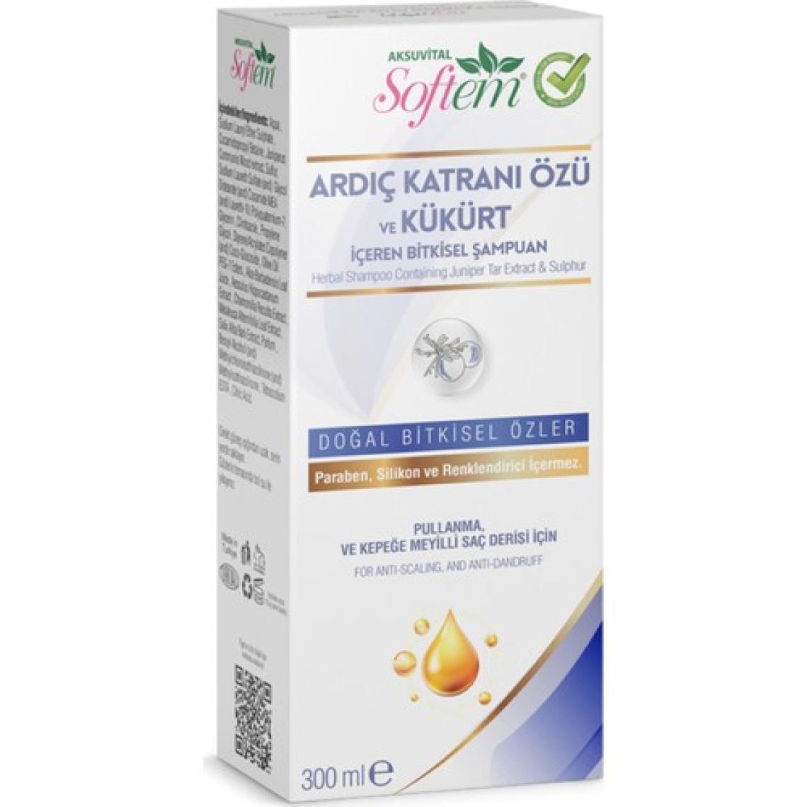 Softem Sepetse Saç Derisi Için Bitkisel Şampuan 300ml