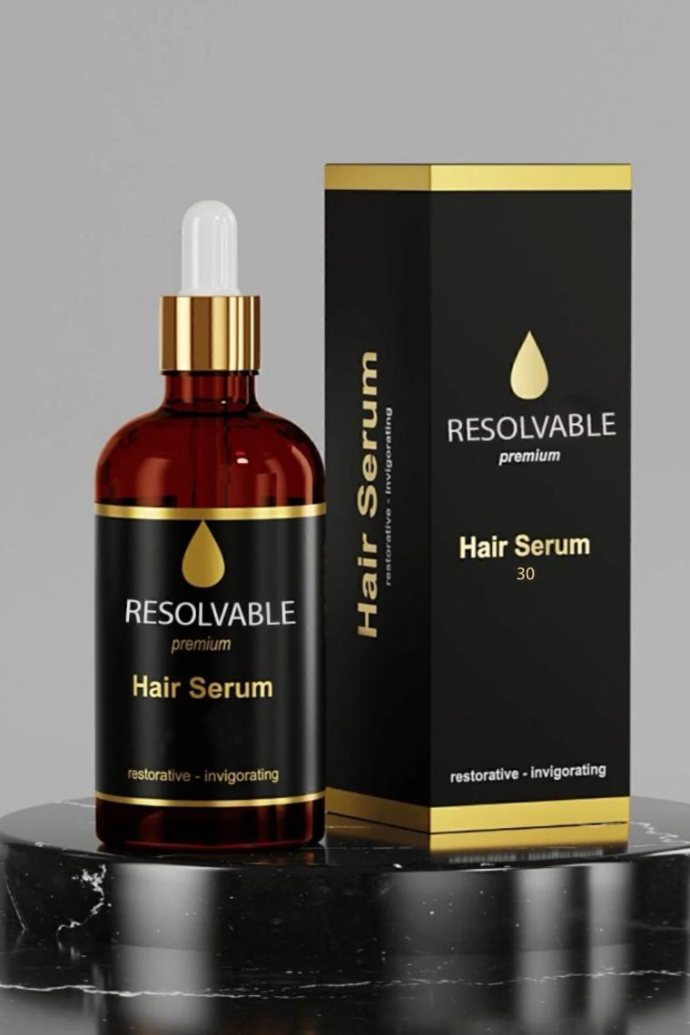 Resolvable Kozmeti̇k Saç Serumu( Hızlı Uzayan SaçlarParlak Bir Görünüm Için Bakım Ürünü)30ml
