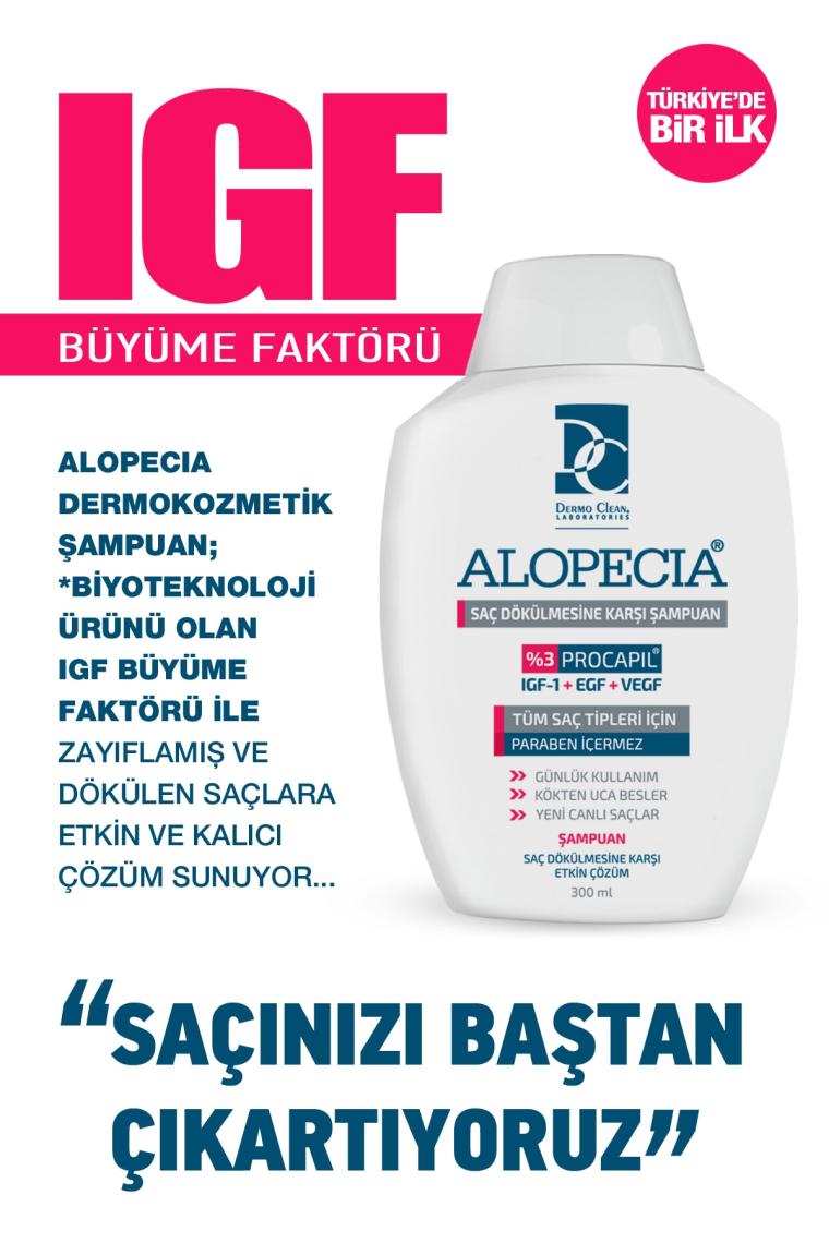 Alopecıa Saç Dökülmesine Karşı Saç Bakım Şampuanı