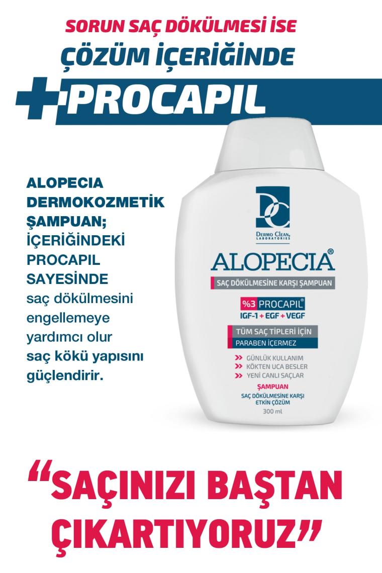Alopecıa Saç Dökülmesine Karşı Saç Bakım Şampuanı