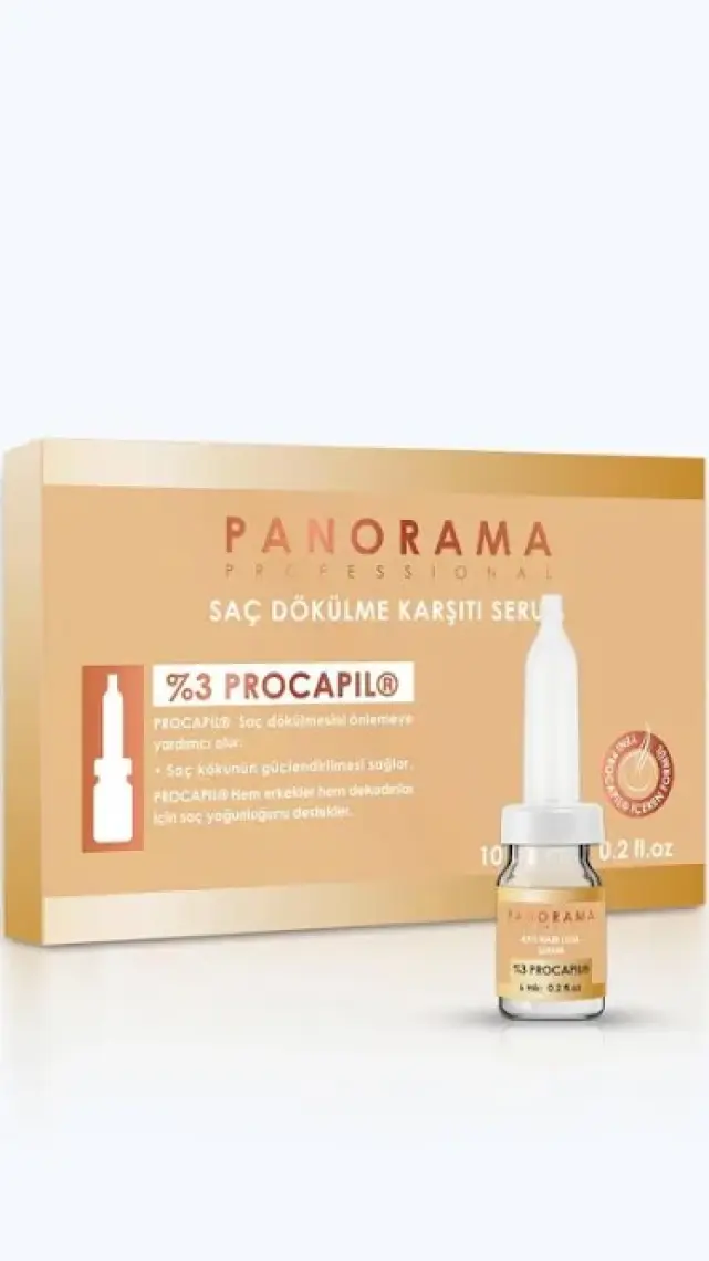 Panorama Professional Ampul Serum (6 Ml*10 Adet) /procapil Içerikli -VEGAN - SÜLFATSIZ