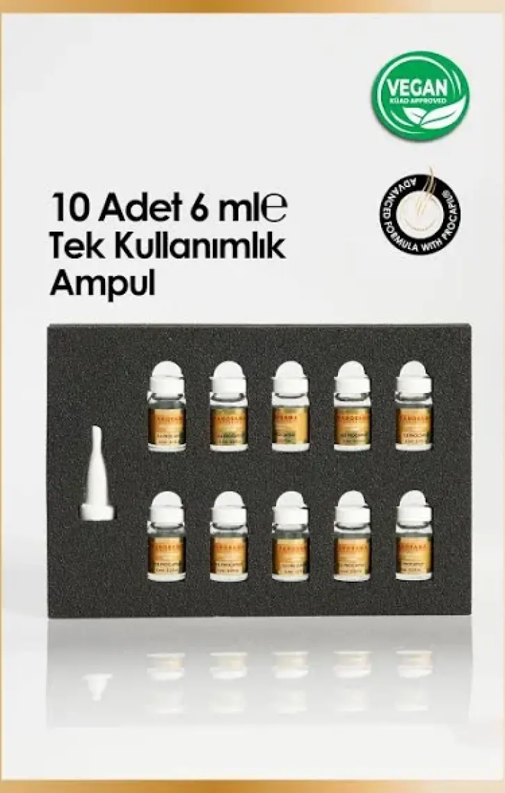 Panorama Professional Ampul Serum (6 Ml*10 Adet) /procapil Içerikli -VEGAN - SÜLFATSIZ