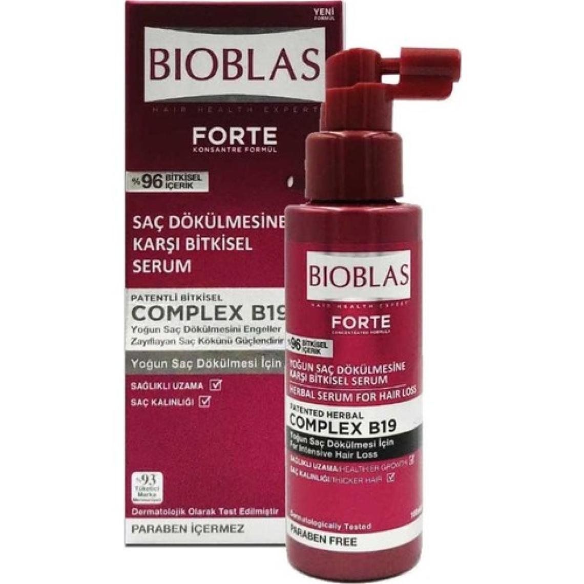 BIOBLAS FORTE S.DÖKÜL. KARŞI BİTKİSEL SERUM 100 ML