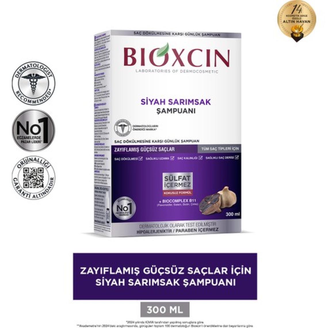 Bioxcin Siyah Sarımsak Şampuanı 300 ml