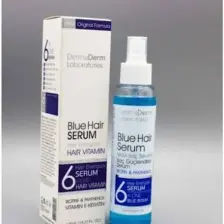Dermaderm Mavi Saç Bakım Su ve Serumu 125 ml Saç  Serumu - Dermaderm  Vitaminli  Mavi Şampuan 250 ml