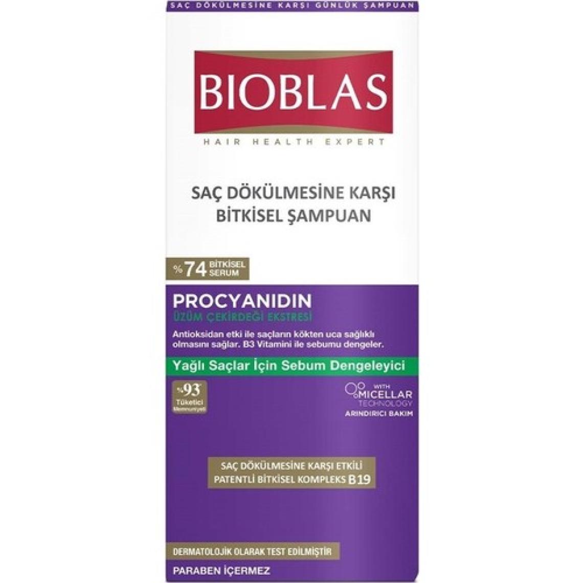 Bioblas Şampuan Yağlı Şaçlar İçin 400 Ml