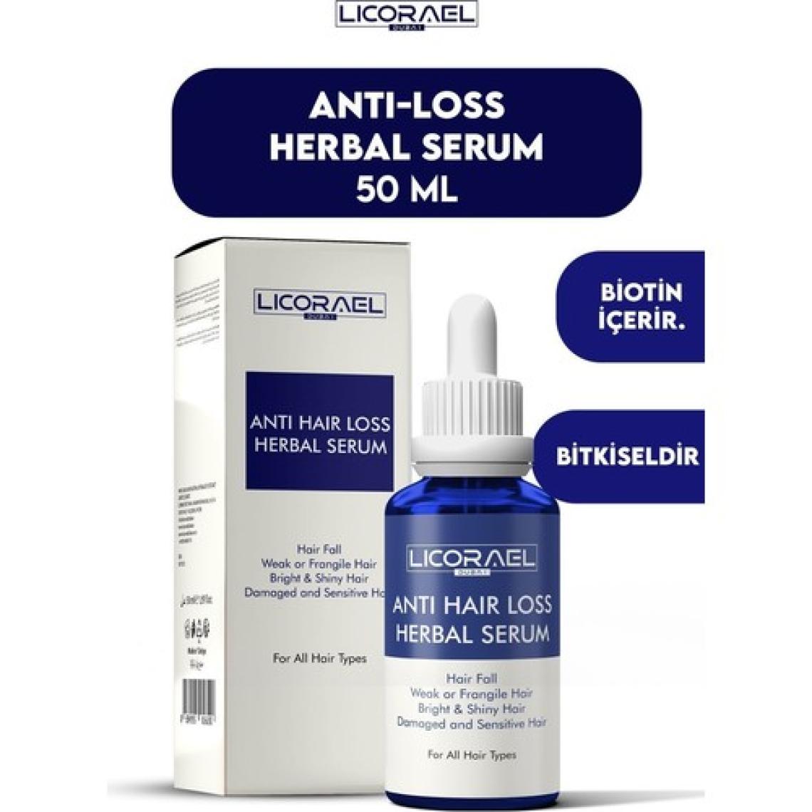 Licorael Dubai Anti Haır Loss Herbal Serum Bitkisel Serum 50 ml