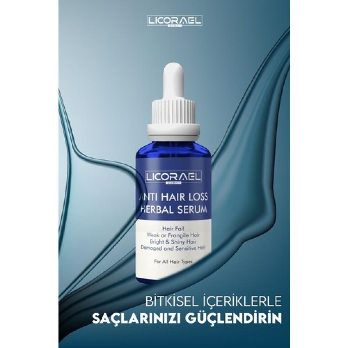 Licorael Dubai Anti Haır Loss Herbal Serum Bitkisel Serum 50 ml