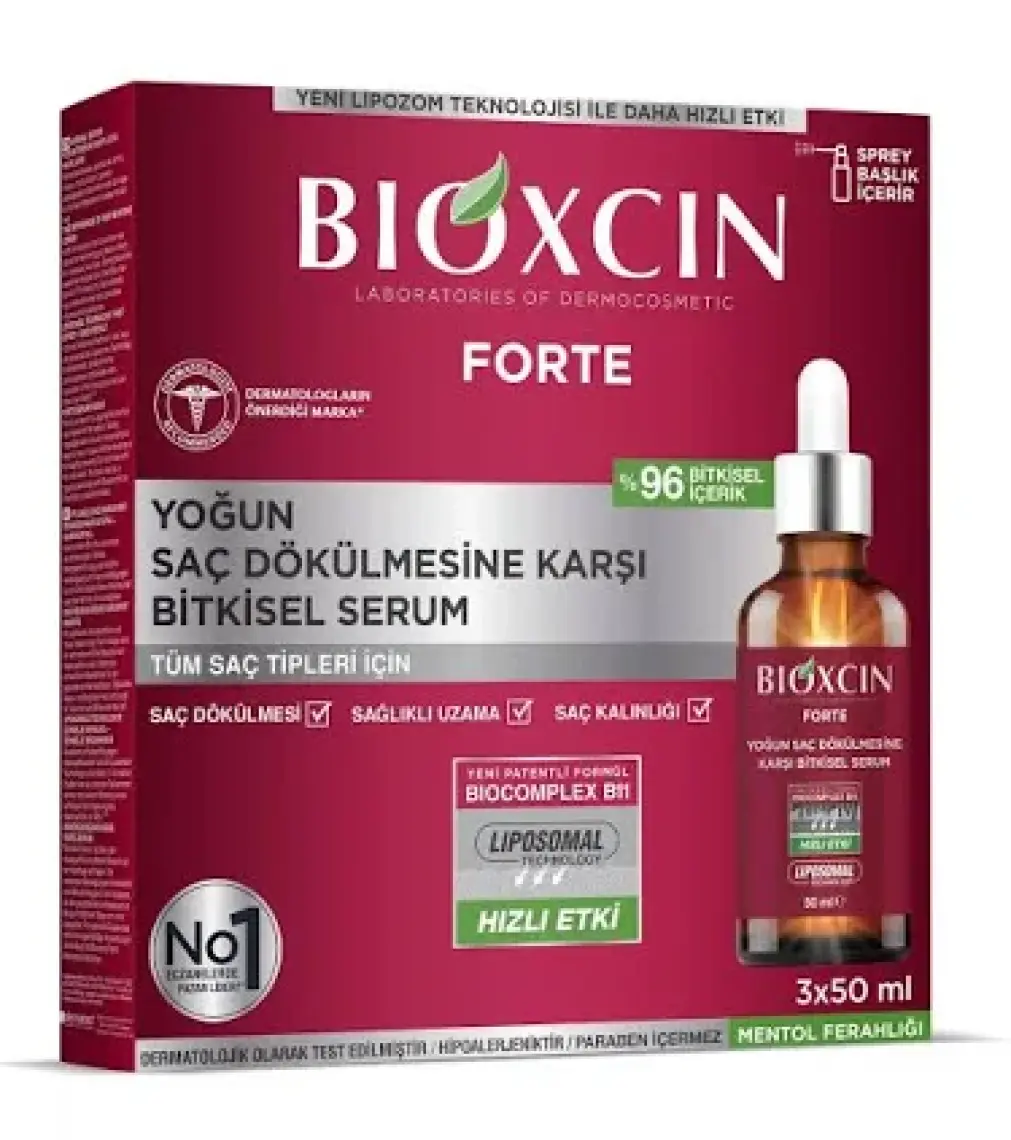 Bioxcin Forte Serum 3X50 ml