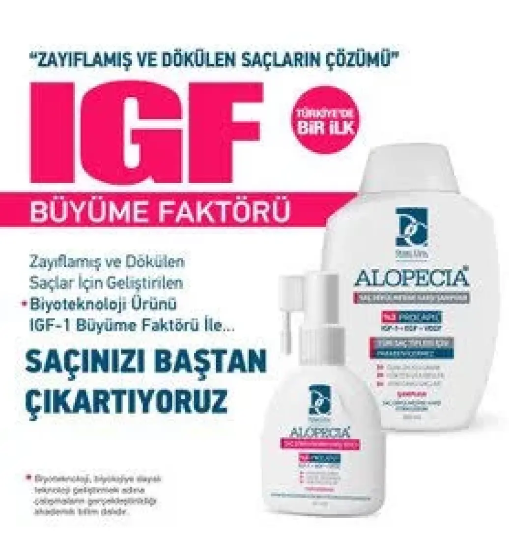 Alopecia Procapil ve IGF İçerikli Kadın Set