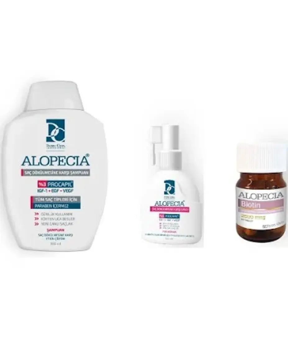 Alopecia Procapil ve IGF İçerikli Kadın Set