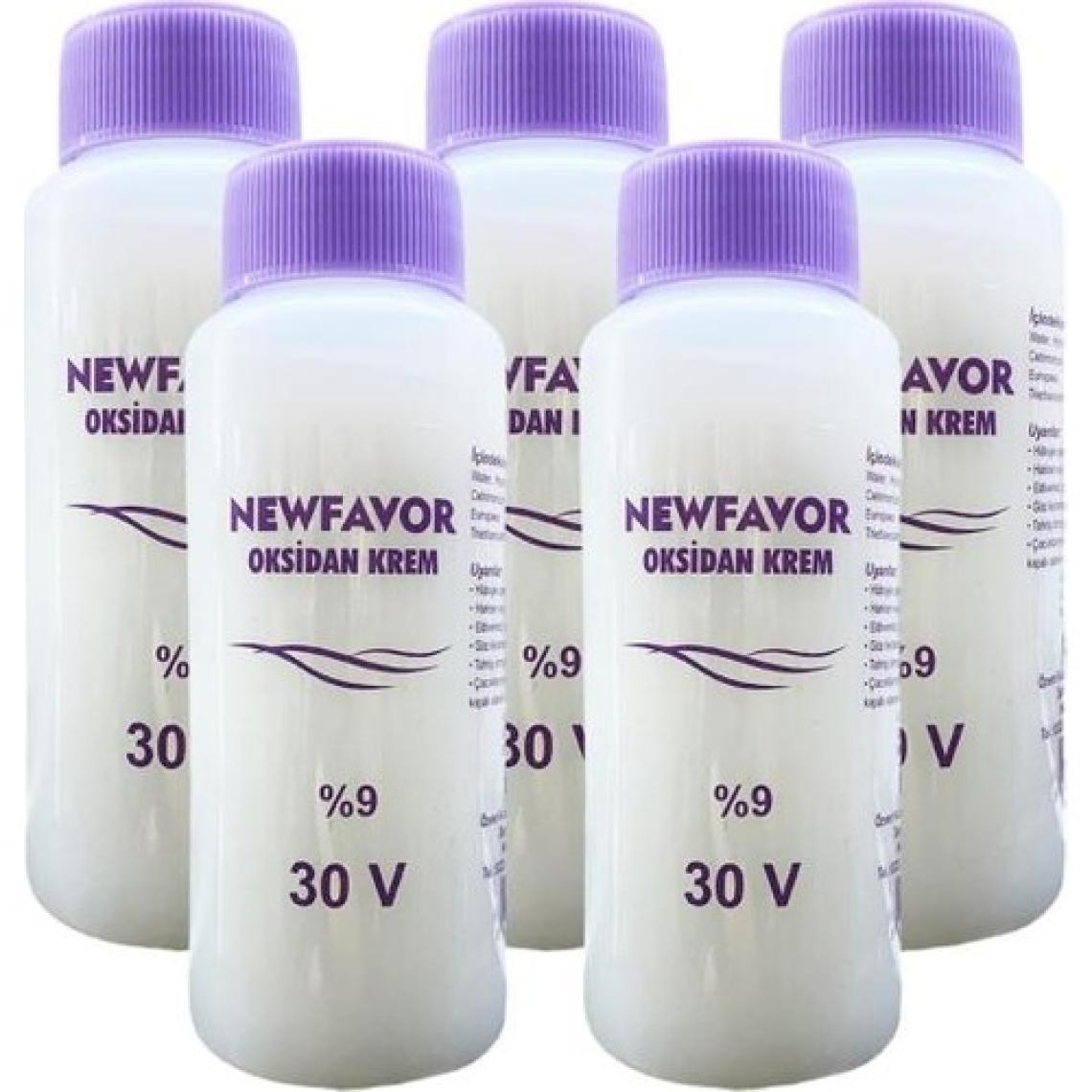 5 Adet Oksidan Krem Saç Boya Sıvısı 9'luk 30 Volüme 60 ml