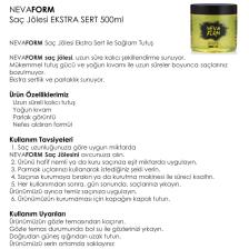Nevaform Saç Jölesi Ekstra Sert 500 ml