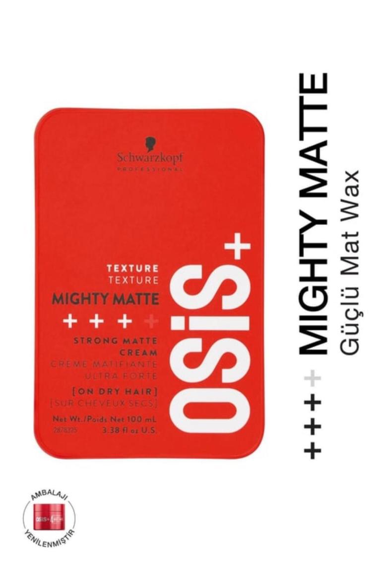 Osis Mighty Matte Güçlü Tutucu Mat Wax 85ml