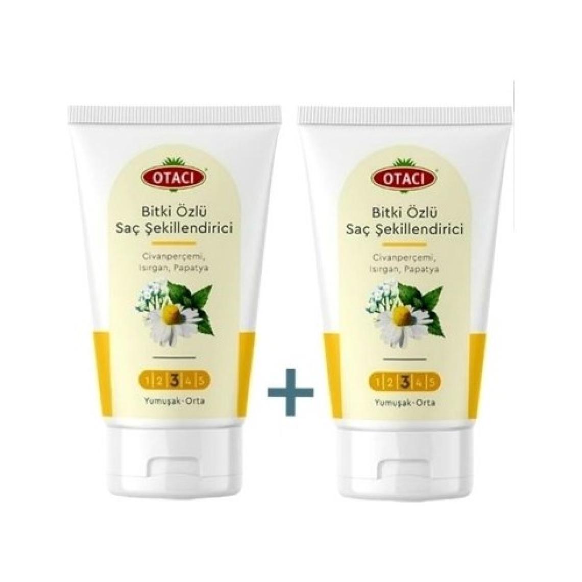 Otacı 2 Adet Bitkisel Saç Şekillendirici Jöle 150 ml Yumuşak-Orta