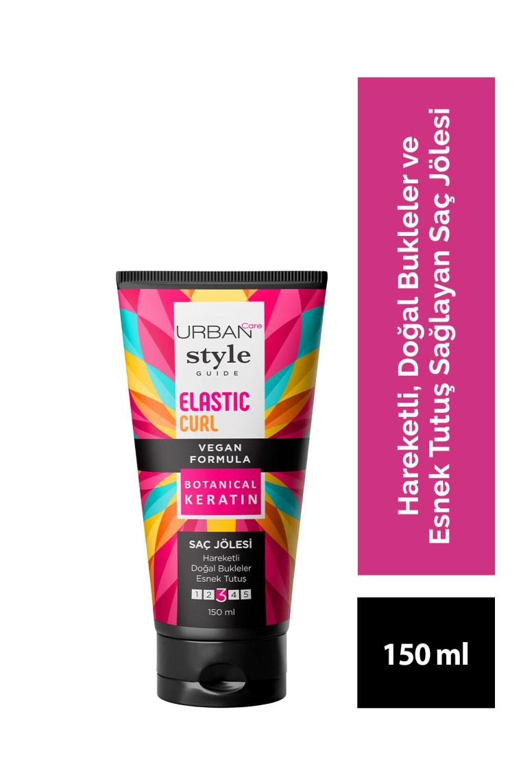 Style Guide Elastic Curl Hareketli Doğal Bukleler Sağlayan Jöle-Esnek Tutuş-Vegan-150 ML