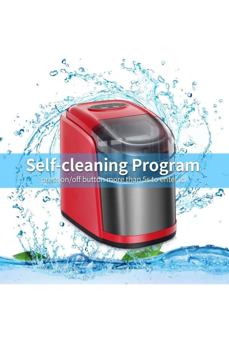 Set Üstü Buz Makinesi 12 Kg Kırmızı