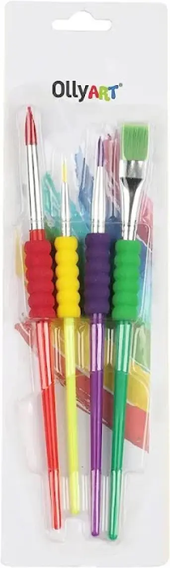 Olly Art Blisterli Fırça Seti 4'lü