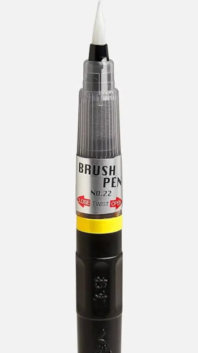 Zıg Mangaka Brush Pen Siyah No:22 Cndm150-22S