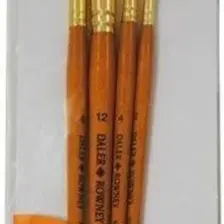 Daler Rowney Synthetic Gold Taklon 4'lü Fırça Seti 216920401