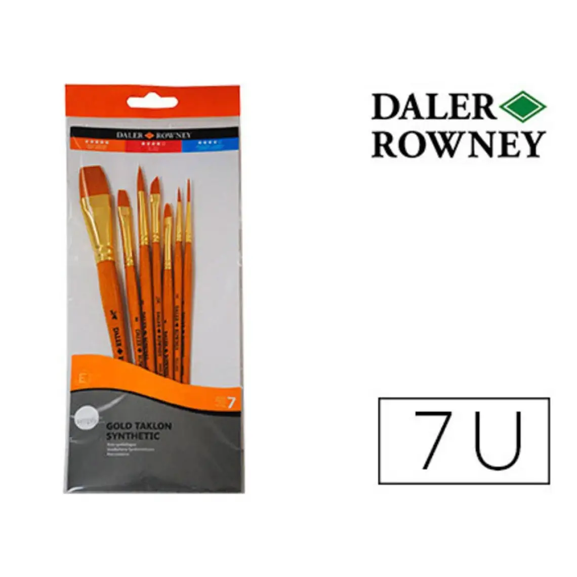 Daler Rowney Fırça Seti 7Li 216920700
