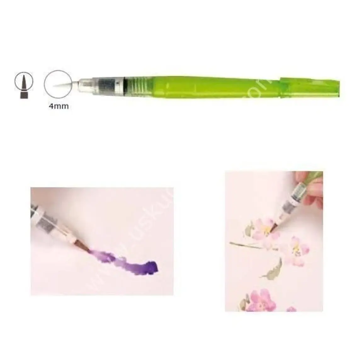 Zig Watercolor Su Firçasi Brush2O Medium Wsbr02/J