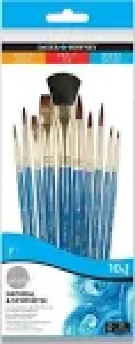 Daler Rowney Deve Kili 10'lu Fırça Seti Kısa Sap / 216910110