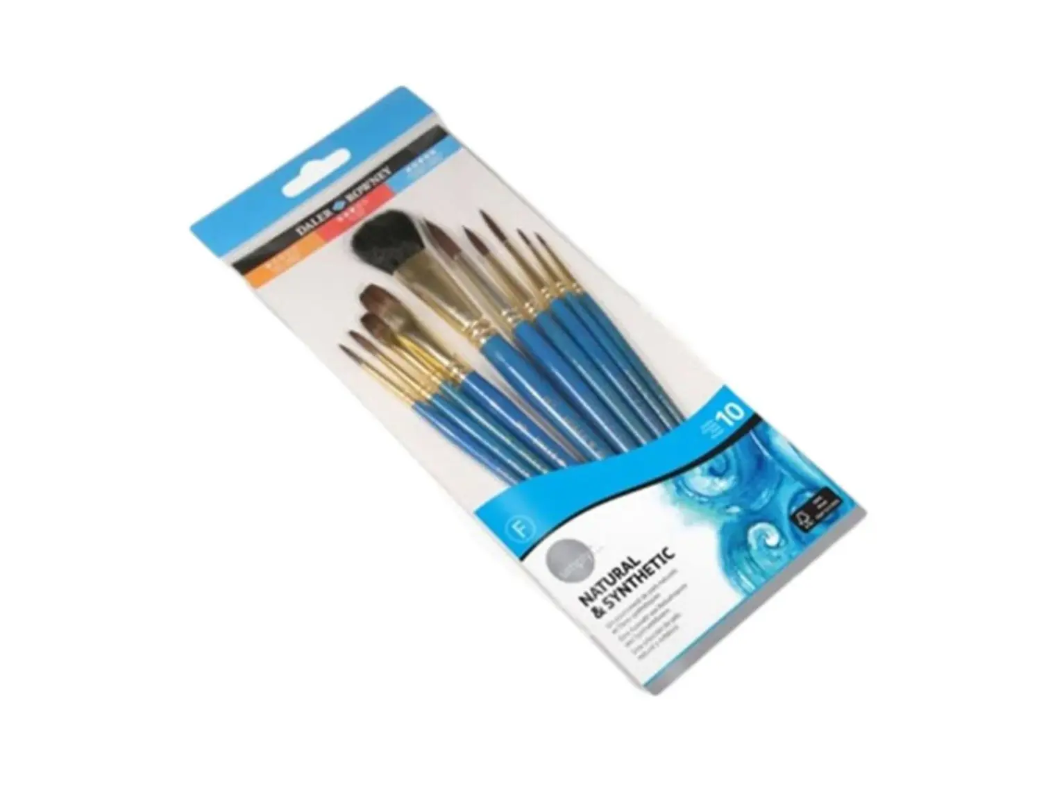 Daler Rowney Deve Kili 10'lu Fırça Seti Kısa Sap / 216910110