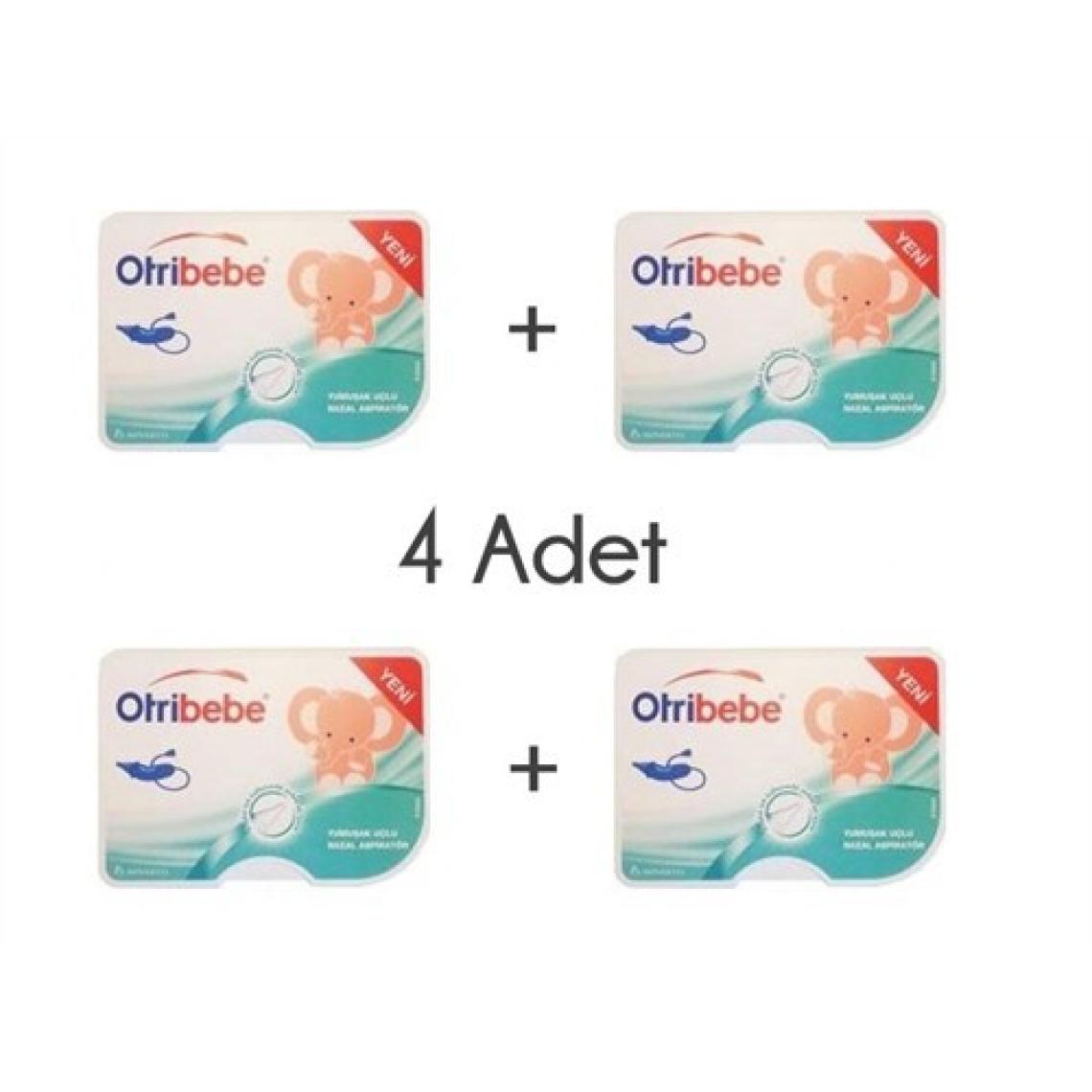 Otribebe Nazal Aspiratör Yedek Uçlu - 4'Lü Paket
