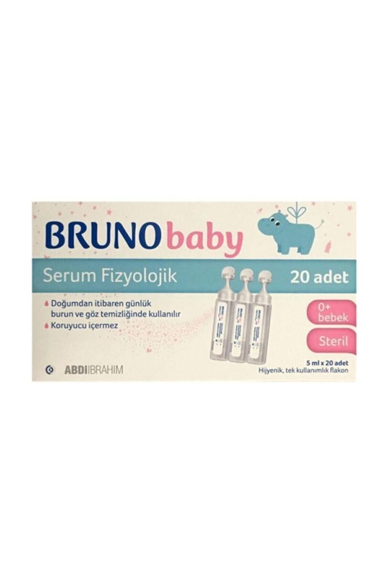Bruno Baby 5 ml 20'li Flakon Serum Fizyolojik