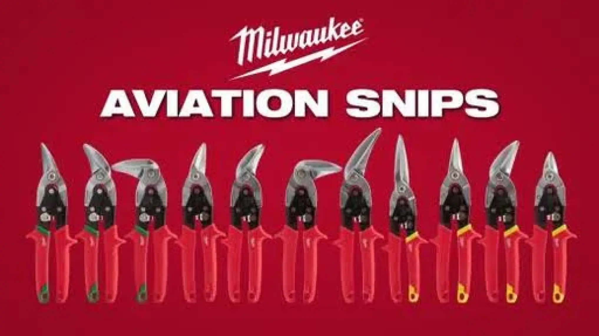 Milwaukee Kaportacı Makası Sol 260 Mm