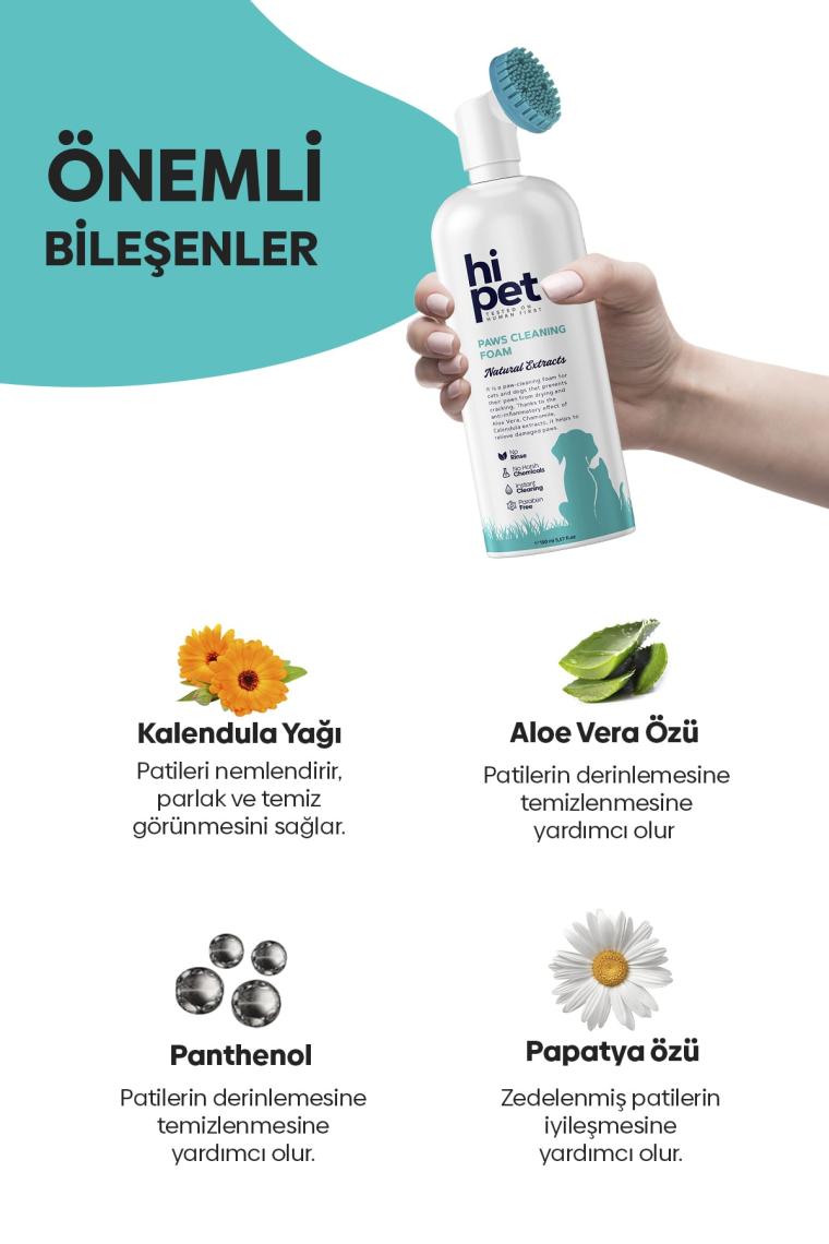 Köpek Pati Temizleme Köpüğü