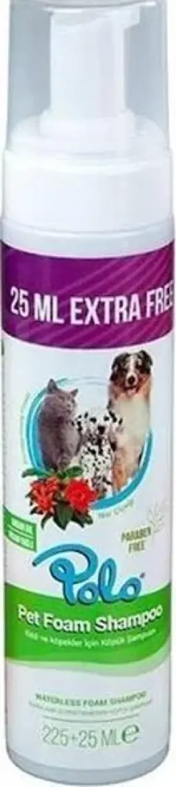 Polo Narçiçegi Kokulu Durulanmayan Kedi-Köpek Sampuani 225+25ML
