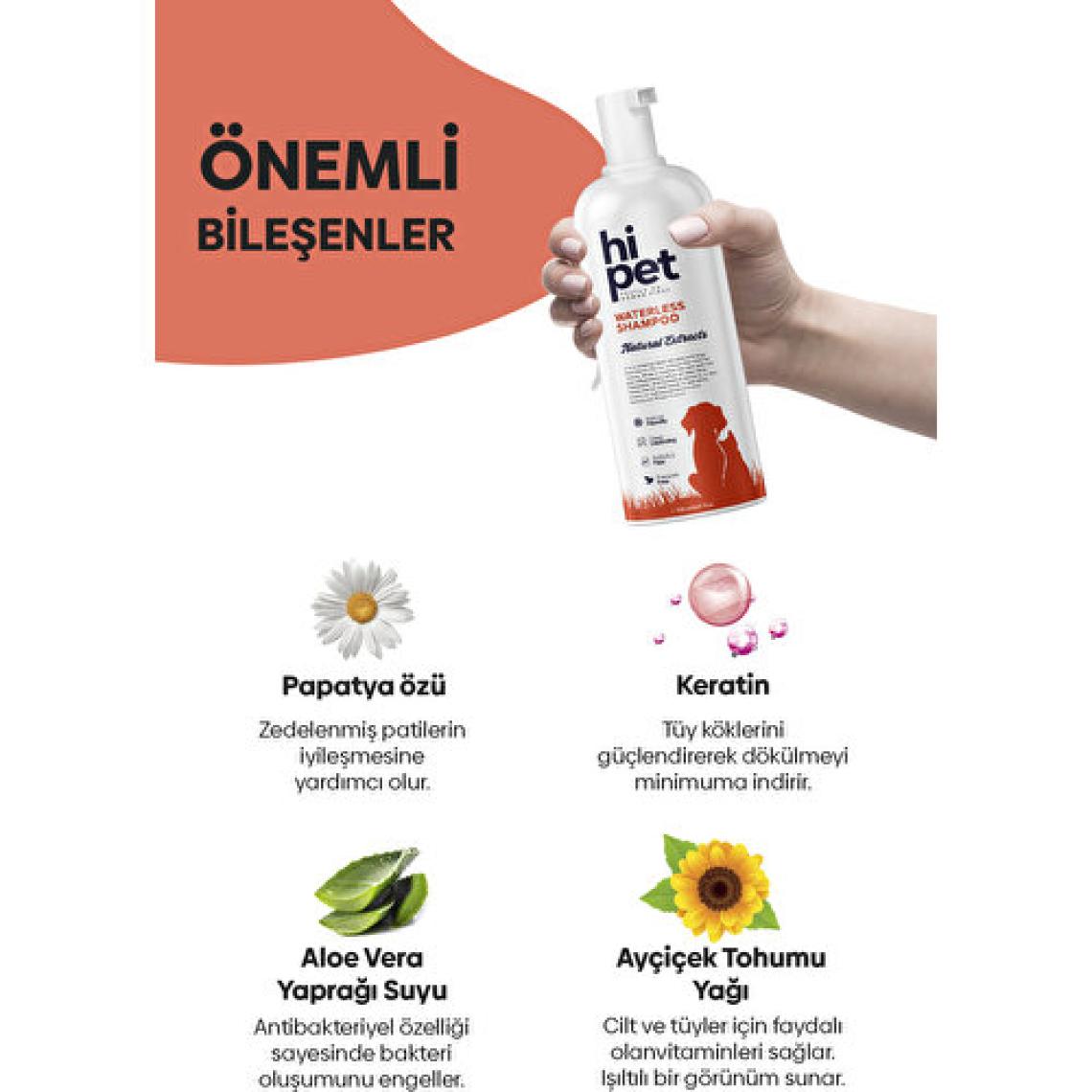 HiPet Kedi Kuru Şampuan