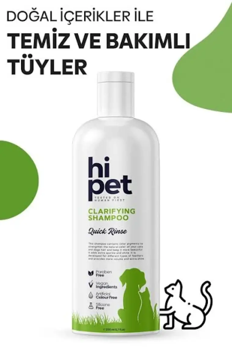 Hipet Kedi Arındırıcı Şampuan