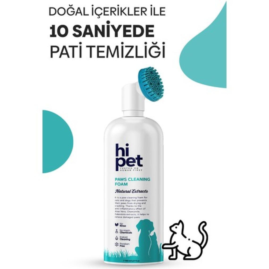 HiPet Kedi Pati Temizleme Köpüğü