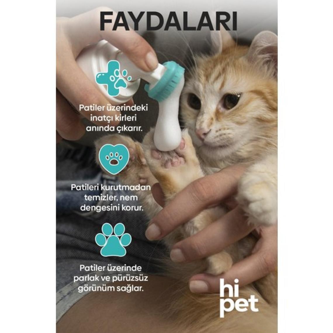 HiPet Kedi Pati Temizleme Köpüğü