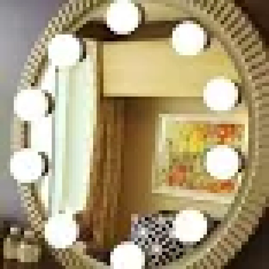 Coverzone 10'lu Set Makyaj Aynası Işığı Banyo Yatak Odası Işığı Hoolywood Tarzı LED Makyaj Lambası 3 Farklı Renk Modu Makyaj Odası Işığı Mirror1