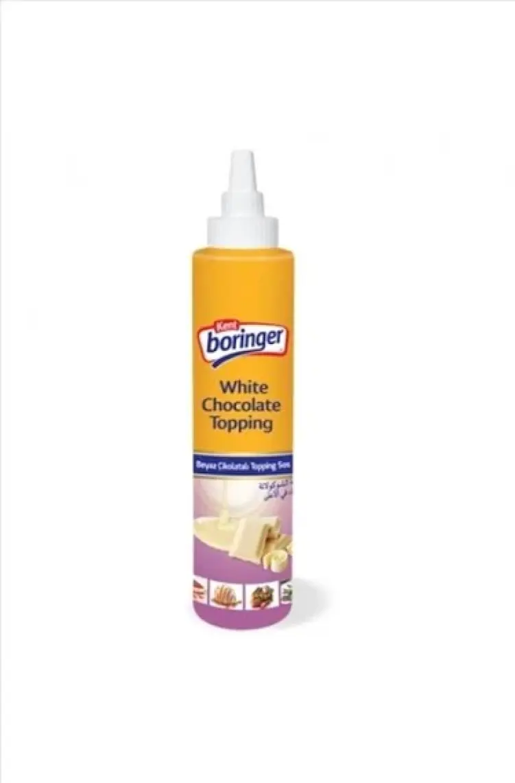 Kent Boringer Beyaz Çikolatalı Topping Sos 750 gr