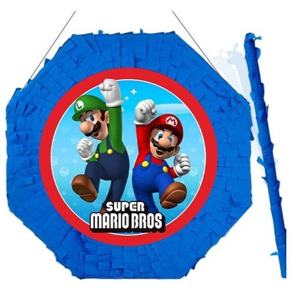 Parti Dükkanım Süper Mario Pinyata 42 cm + Sopası