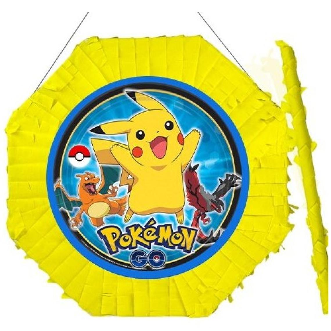 Parti Dükkanım Pokemon Go Pinyata 42 cm + Sopası