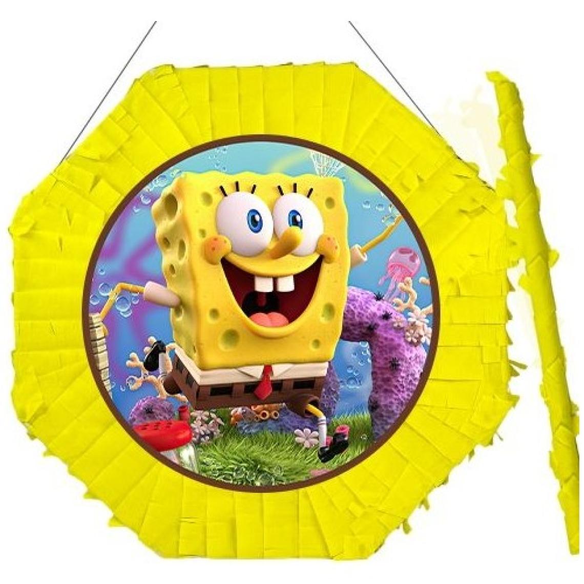 Parti Dükkanım Sünger Bob Pinyata 42 cm + Sopası