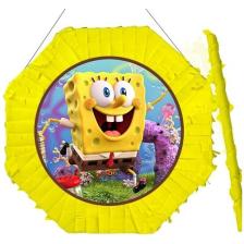 Parti Dükkanım Sünger Bob Pinyata 42 cm + Sopası