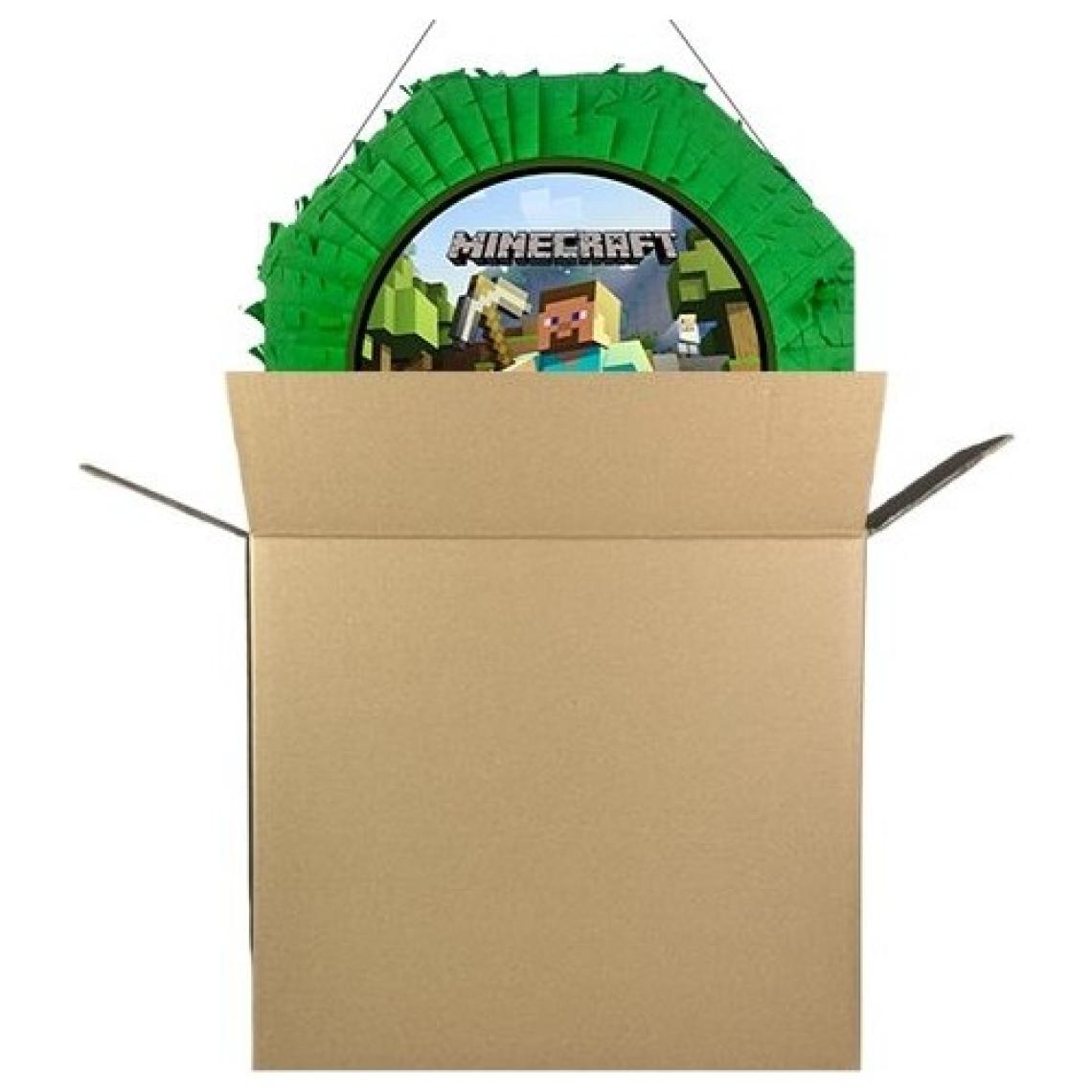 Parti Dükkanım Minecraft Pinyata 42 cm + Sopası