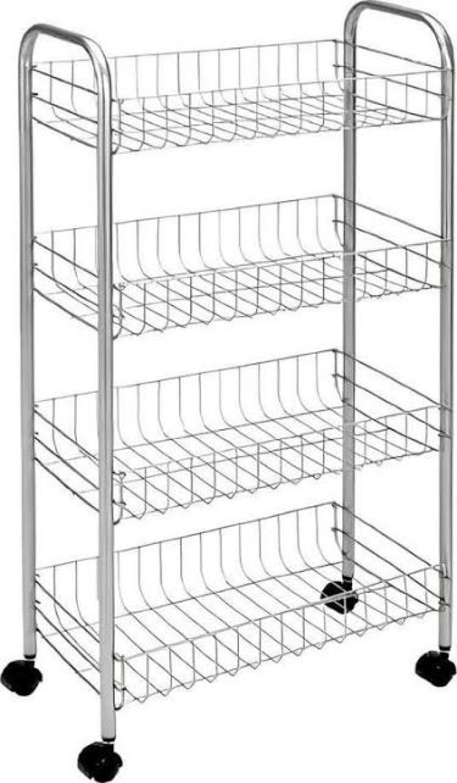 Metaltex Pısa 4 Katlı Metal Raf