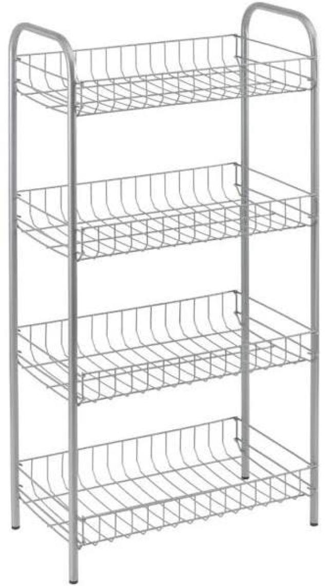 Metaltex Pısa 4 Katlı Metal Raf