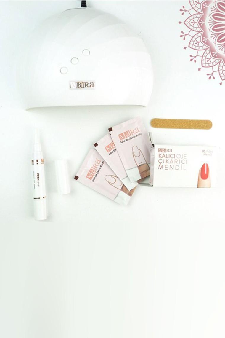 Mara Kalıcı Oje Seti 04 Light Cream